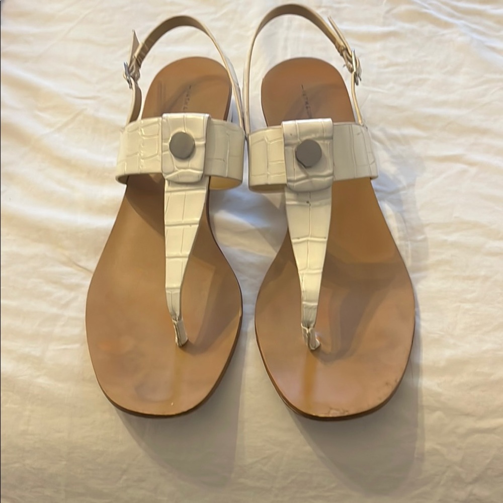 Elegant White Sandals